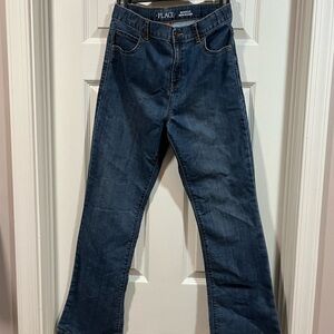 Children’s Place Boys Boot Cut Indigo Jeans (Size: 16)